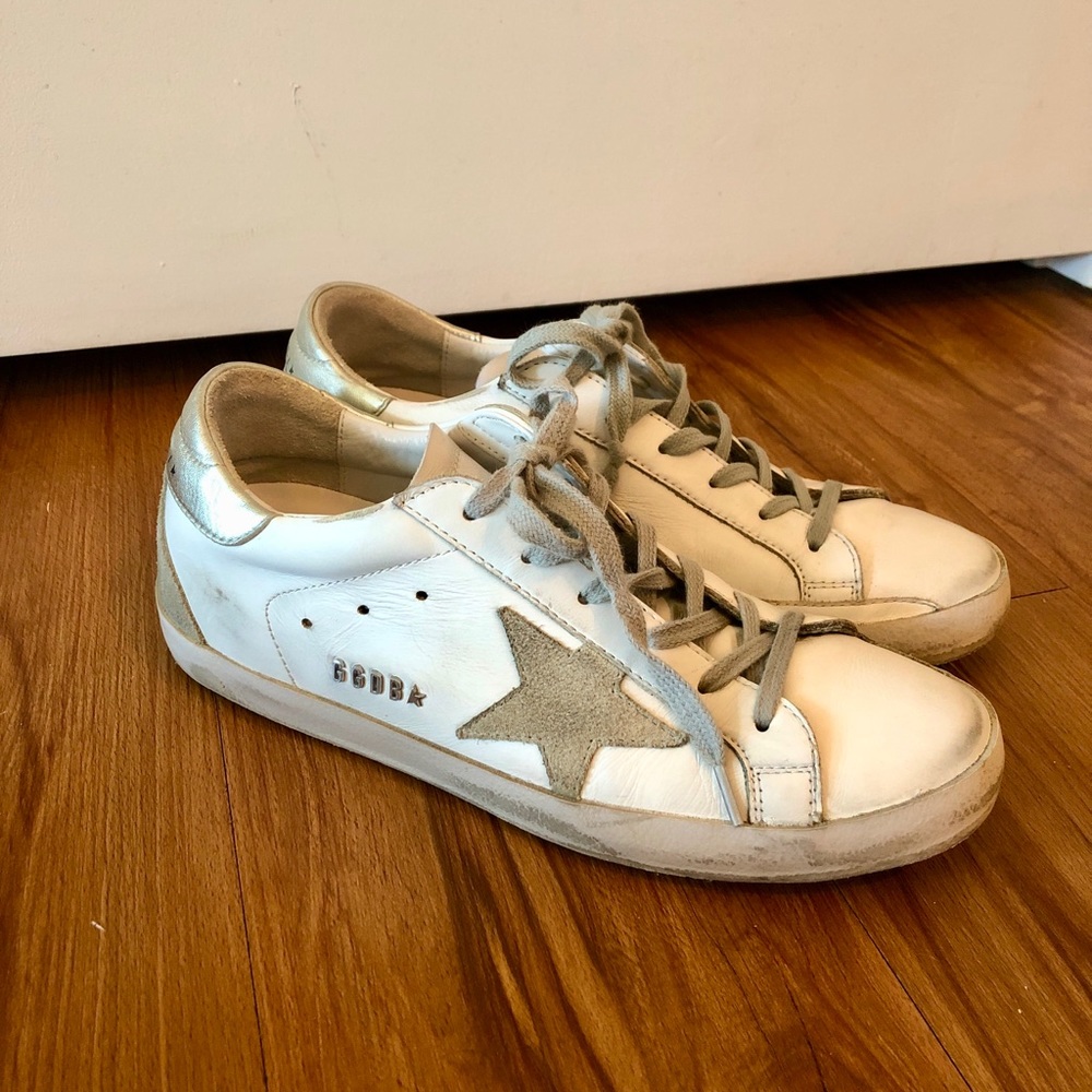 Golden Goose Superstar Sneaker in White